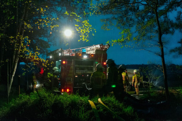 Was, wenn das Moor brennt? Feuerwehr Kaltenweide übt Moorbrandbekämpfung.