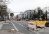 Baustellenbereich Walsroder Straße in Langenhagen