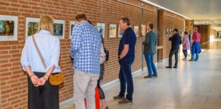 Eröffnung Foto-Ausstellung Mit 66 Jahren zur Wiedereröffnung des MHH KunstGangs
