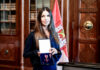 Verdienstkreuz am Bande des Niedersächsischen Verdienstordens für Teresa Enke