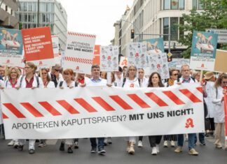 Apotheken-Protesttag setzt starkes Zeichen Apotheken-Protesttag setzt starkes Zeichen gegen Untätigkeit