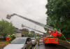 Dachstuhlbrand in Hannover-Waldheim