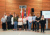Einige der neuen Mitarbeitenden der Stadt Langenhagen konnte Bürgermeister Mirko Heuer am Dienstag, 27. Juni, persönlich im Interimsratssaal willkommen heißen.