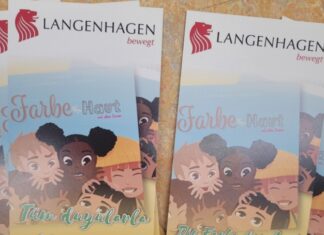 Die Farbe der Haut mit allen Sinnen Flyer Bilderbuchkino