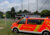 Saunabrand beim SV Borussia Hannover