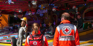 Sanitätsdienst auf dem Schützenfest Hannover