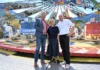 (v.l.) Bernd Röder (Festleiter), Konstanze Beckedorf (Sport- und Kulturdezernentin LHH), Rolf Sonnenberg (Leiter FB Sport, Bäder und Eventmanagement LHH)