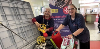 City Center Langenhagen sammelt in Kooperation mit der Kleiderkammer „Nahtstelle“ der Johanniter Outdoor-Spielzeug für Kinder