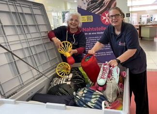 Spendenaktion im CCL war ein großer Erfolg City Center Langenhagen sammelt in Kooperation mit der Kleiderkammer „Nahtstelle“ der Johanniter Outdoor-Spielzeug für Kinder