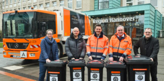 Einführung der Restmülltonne durch AHA in der kompletten Region Hannover.