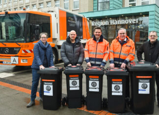Die Tonne kommt – 2024 auch nach Langenhagen Einführung der Restmülltonne durch AHA in der kompletten Region Hannover.