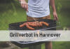 Grillen in öffentlichen Park- und Grünanlagen verboten.