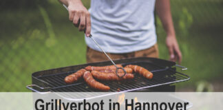 Grillen in öffentlichen Park- und Grünanlagen verboten.