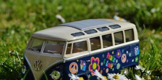 Modellauto VW Bulli