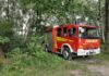 Brand im Kaltenweider Moor.