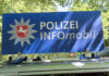 tag der verkehrssicherheit 2026: polizei niedersachsen im einsatz schild: infomobil der polizei