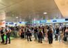 Absperrmaßnahmen der Bundespolizei am Hauptbahnhof Hannover