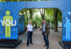 Zoo-Prokuristin Jeannine Froehlich-Waschkau und Geschaeftsfuehrer Andreas M Casdorff eroeffnen die neue Ausstellung INSIDE YOU im Erlebnis-Zoo