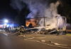 Feuerwehreinsatz Lkw Brand A2