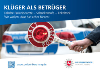 Polizei erweitert die Präventionskampagne „Klüger als Betrüger“ Polizei erweitert die Präventionskampagne "Klüger als Betrüger".