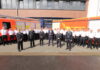 32 neue Auszubildende feierlich bei der Feuerwehr Hannover begrüßt.