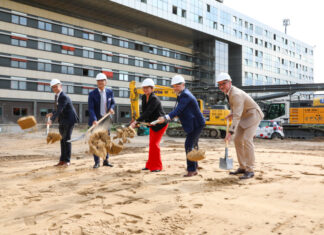 Erster Spatenstich für den Neubau des Kriminaltechnischen Instituts des Landeskriminalamt (LKA) Niedersachsen Erster Spatenstich - Neubau des Kriminaltechnischen Instituts