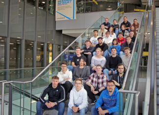 Hannover Airport: 28 neue Azubis sind am HAJ gelandet! Die Berufsanfänger am Hannover Airport.