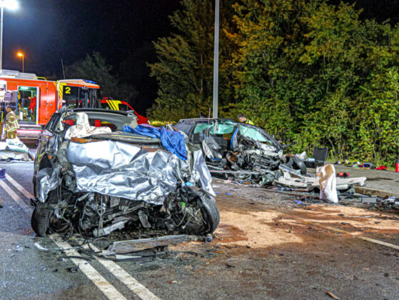 Schwerer Verkehrsunfall mit drei Toten