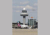 Eurowings am Hannover Airport.