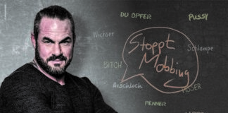 Carsten Stahl klärt beim Tag der Sicherheit im CCL über Mobbing auf.