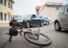 Unfall mit Fahrrad