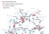 Grafik Autobahnen - Urlaubsheimkehrer kommen nur im Schneckentempo voran