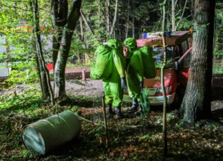 Gefahrgutzug der Stadtfeuerwehr Langenhagen übt Gefahrguteinsatz beim gemeinsamen Ausbildungsdienst