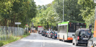 Baustelle- Theodor-Heuss-Straße