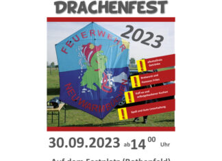 Feuerwehr Neuwarmbüchen lädt wieder zum Drachenfest ein Poster: Drachenfest in Neuwarmbüchen
