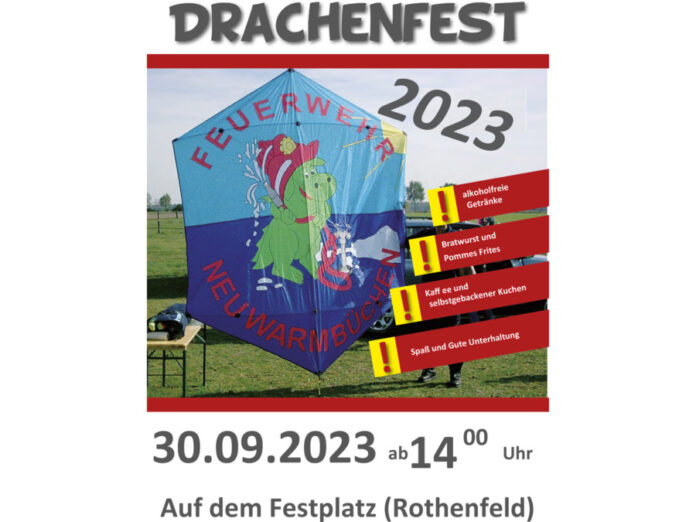 Poster: Drachenfest in Neuwarmbüchen