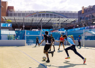 Raschplatz Open Air meets Turn-Klubb Hannover Raschplatz Open Air Fußball Court