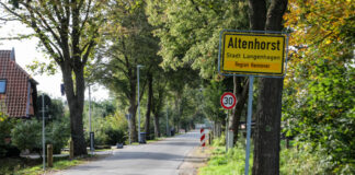 Die neue Ortsdurchfahrt Altenhorst ist fertig.