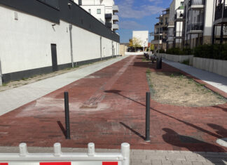 Elisabeth-Granier-Passage markiert den letzten „Straßenausbau“ im heutigen Weiherfeld Elisabeth-Granier-Passage