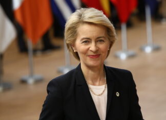 Ursula von der Leyen spricht auf Eröffnungsfeier der HANNOVER MESSE Ursula von der Leyen, Präsidentin der EU-Kommission