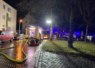 Kellerbrand in Hannover-Mittelfeld Kellerbrand-Mittelfeld