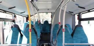 Bus Innenaufnahme
