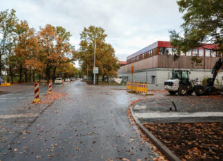 Theodor-Heuss-Straße: Neue Kreuzung voraussichtlich Ende November fertig Theodor-Heuss-Straße / Neue Kreuzung
