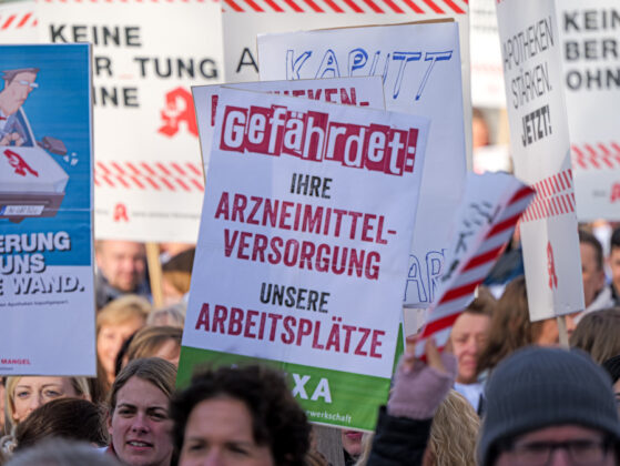 Zentraler Protesttag aller Apotheken in Norddeutschland