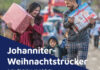 Johanniter-Weihnachtstrucker starten diesjährige Hilfsaktion.