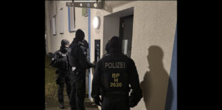 Großeinsatz der Bundespolizei zur Bekämpfung der gewerbsmäßigen Schleusungskriminalität.