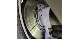 Bremsscheibe gebrochen - 80% der überprüften Fahrzeuge wiesen teils gravierende Mängel auf.