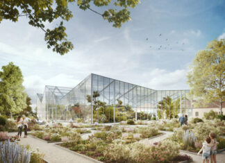 Neues Schauhaus für Pflanzen und Falter – Baubeginn im Berggarten Visualisierung Schauhaus