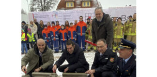 Grundsteinlegung neues Feuerwehrgebäude der Ortsfeuerwehr Misburg
