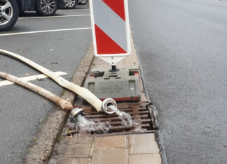 Teilweise „Land unter“ auch in Garbsen Starkregen/Hochwasser